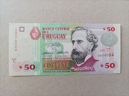 Billete De Uruguay De 50 Pesos, Año 2003, UNC - Uruguay