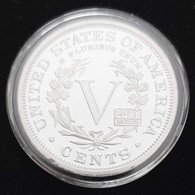 USA - 2 Troy Ounce “1913 Liberty V Cents - Copy” .999 Silver Bullion - Colecciones