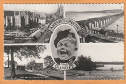 Dundee UK Old Postcard - Angus