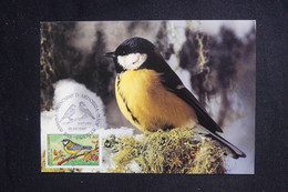 ANDORRE - Carte Maximum En 1996 - Oiseaux - L 128697 - Cartas Máxima