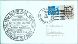 86533 - USA - Postal History - COVER From ANTARCTIC BASE - Deep Freeze 1979 - Cartas