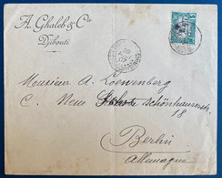 Cotes Des Somalis Lettre N°56 Oblitéré Pour Berlin Pas Si Courant & TTB - Briefe U. Dokumente