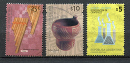 Argentine - 2000 -> 2014 - Lot Timbres Oblitérés - Yt 2209 - 2738 - 3019 - A - Oblitérés