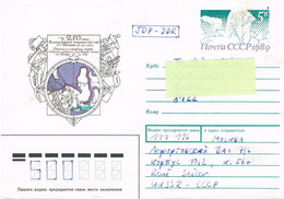 Sowjetunion Ganzsachenumschlag - Polarexpedition Sonderwertstempel Eisbär - Programas De Investigación