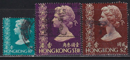 China, Hongkong 1975 Deffinitive, Queen Elizabeth, Used - Oblitérés