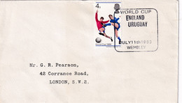 UK England 1966  Cover: Football Soccer Fussball Calcio; Fifa World Cup; England Uruguay; Wembley; - 1966 – Inglaterra