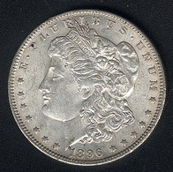 USA, 1 Dollar 1896, Silber, XF+ - 1878-1921: Morgan