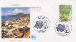 Enveloppe  FDC  1er  Jour    MAYOTTE   Arbre  à  Pain     2005 - Sonstige & Ohne Zuordnung