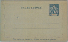 88891 - OBOCK - POSTAL HISTORY -  Postal Stationery Letter  Card  H & G #  1 - Other & Unclassified