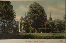 Lisse (ZH) Kasteel Keukenhof (begroeid) 1908 - Lisse