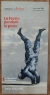 Programme 2 Pages (10,5 X 21) Le Festin Pendant La Peste - Théâtre De La Commune, Aubervilliers - Ill: Stanislas Bouvier - Programs