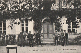 LE PUY NOTRE DAME. - Ecole Saint-Louis - Maison D'habitation - Andere & Zonder Classificatie