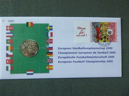 BELG.2000 2892 Championnat D'EUROPE De Football /Europees Kampioenschap Voetbal  Numisletter TB, Muntbrief - Numisletters