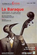 Affichette Programme (14x21) La Baraque - Théâtre De La Commune, Aubervilliers - Illustration : Stanislas Bouvier - Programs