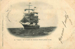 LE DUPLEIX Dupleix , De La Société Des Armateurs Nantais ( Nantes ) * Bateau Voilier Mâts Goëlette * 1903 - Segelboote