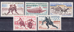 Senegal 1961 Sport Mi#245-249 Mint Hinged - Sénégal (1960-...)