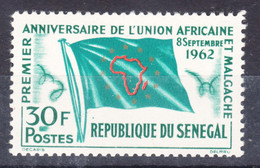 Senegal 1962 Mi#256 Mint Hinged - Senegal (1960-...)