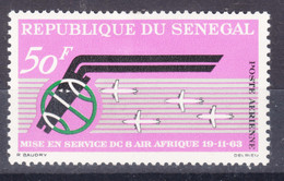 Senegal 1963 Airmail Mi#275 Mint Hinged - Senegal (1960-...)