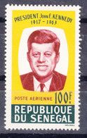 Senegal, John F. Kennedy 1964 Mi#295 Mint Hinged - Senegal (1960-...)