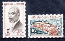 Senegal 1965 Mi#302-303 Mint Hinged - Sénégal (1960-...)