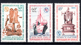 Senegal 1965 Mi#304-306 Mint Hinged - Sénégal (1960-...)