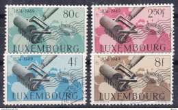 Luxembourg 1949 Mi#460-463 Used - Gebruikt