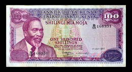 # # # Banknote Kenia (Kenya) 100 Shillings 1977 # # # - Kenya