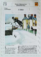 ►   Fiche   Litterature  Dostoievski  L'idiot  Au Dessus De Vitebsk  Chagall - Didactische Kaarten