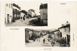 TONNOY - Rue De L' Église - Rue De L'Atre - COMME NEUVE NON ECRITE - Colombey Les Belles