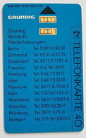 GERMANY Phone Card Telefonkarte Deutsche Telkom1991 40DM 4000 Have Been Issued - Autres & Non Classés