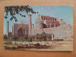 Post Card Uzbekistan Samarkand Registan - Ouzbékistan