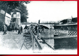 PARIS VECU - Descente De Bateau  - Editions Lyna-Paris - Reproduction - Die Seine Und Ihre Ufer