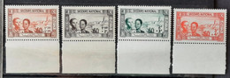 France Ex-colonie Tunisie 1944 N°245/48 BdF **TB Cote 8€ - Unused Stamps