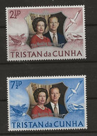 Tristan Da Cunha, 1972, SG 174 - 175, Complete Set, Mint Hinged - Tristan Da Cunha