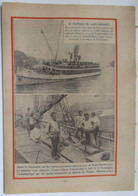 EXTRAIT REVUE LE PELERIN 1931 LE NAUFRAGE DU SAINT PHILBERT NOIRMOUTIER SAINT NAZAIRE CIE TRANSATLANTIQUE CHATEAU NANTES - Barcos