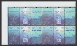 Egypt - 2022 - Corner, Block Of 4 Sets - ( EUROMED Postal - Maritime Archaeology ) - MNH (**) - Joint Issues