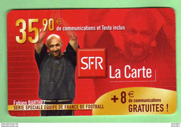 SFR 35,90€ *** F.Barthez *** (A105-P13) - Kaarten Voor De Telefooncel (herlaadbaar)