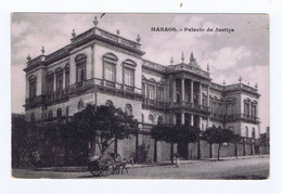 F921) Brazil Manaus Palácio Da Justiça Ed. Livraria Internacional - Manaus