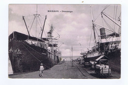 F922) Brazil Manaus Descarga Porto Barcos Steamers Ships Ed. Livraria Internacional - Manaus