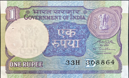 India 1 Rupee, P-78Af (1980) - UNC - India