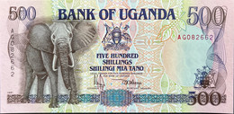 Uganda 500 Shillings, P-33a (1991) - UNC - Uganda