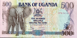Uganda 500 Shillings, P-33b (1991) - UNC - Uganda