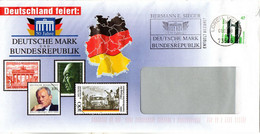 (BT-3) BRD Werbe-Umschlag (Langformat)"Deutschland Feiert: Deutsche Mark..."EF BRD Mi 1932 TSt. 1.9.1998 LORCH, WÜRTT. - Cartas