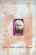 M2302 - ANGOLA, SOUVENIR SHEET: Albert Einstein, Bill Gates - Albert Einstein