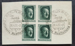 Deutsches Reich 1936, Herzstück Block 8 BERLIN Sonderstempel - Used Stamps