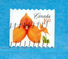 (Us.2) CANADA °- 2007 - Orchidée.   Yv. N° 2327a  .  Oblitérér. Come Scansione. - Usados