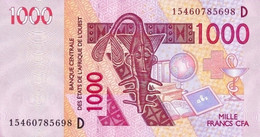 Etats D'Afrique De L'ouest Mali 2015 Billet 1000 Francs Pick 415 O Neuf UNC - Mali
