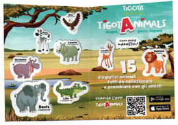 Foglietto Istruzioni Tigotà Animals (Fronte E Retro) - Istruzioni