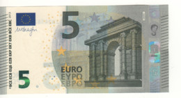 5 EURO  "Belgio"    DRAGHI    Z 004 E4     ZB2438833776   /  FDS - UNC - 5 Euro