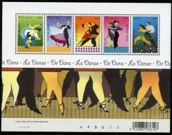 BLOK 136** Dansen / Bloc 136** Danser (neuf Et Non Plier) 3566/70** La Danse - Blocks & Sheetlets 1962-....